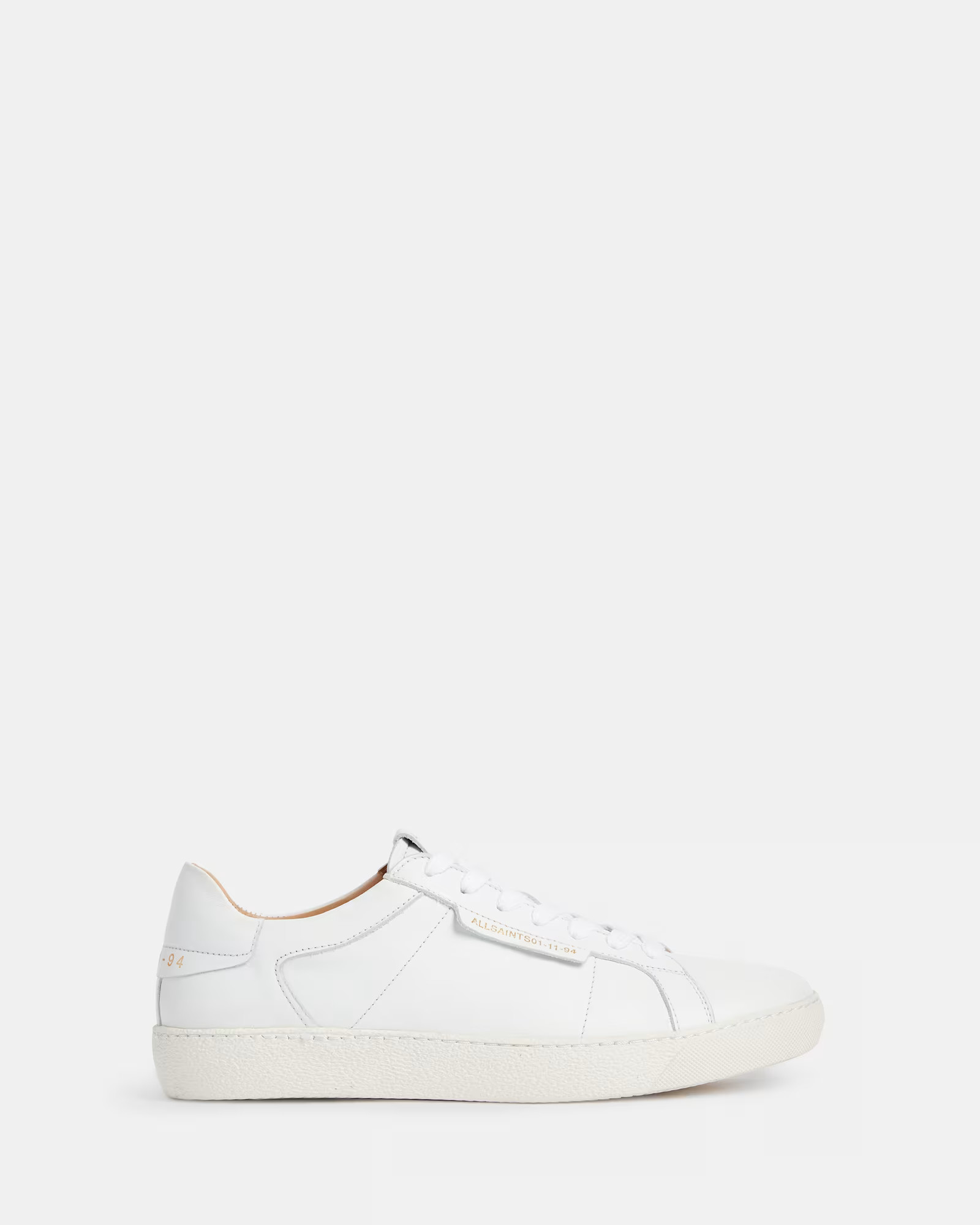 Sheer Leather Sneakers | AllSaints US