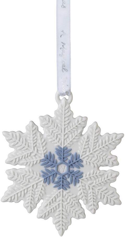 Wedgwood Figural Snowflake White Ornament | Amazon (US)