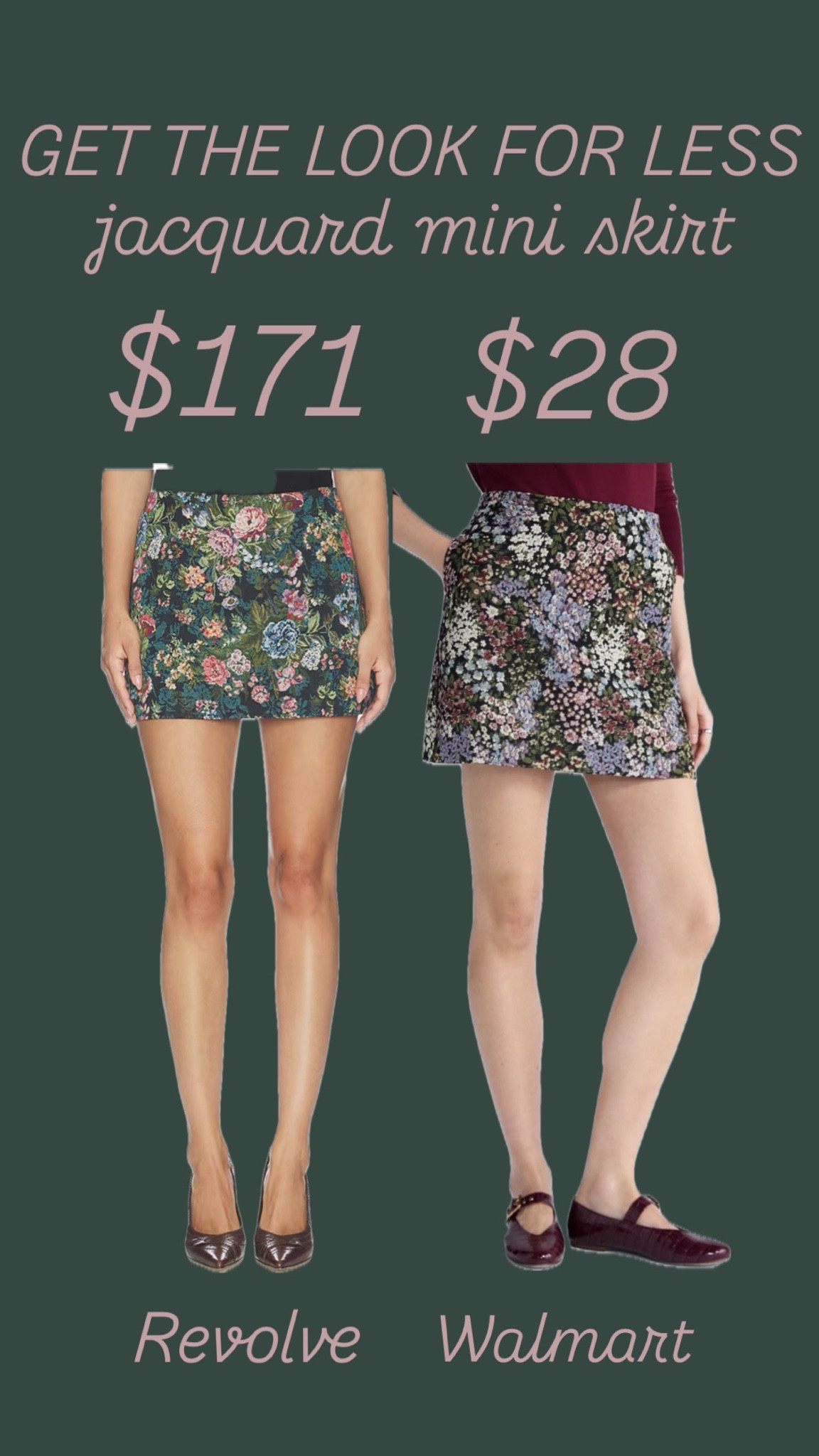 loving these jacquard looks for fall! both of these jacquard skirts have matching jackets, too! all perfect together or separately!
........
mini skirt floral skirt workwear work skirt work look fall fashion fall trends fall florals floral jacket colorful skirt ballet flats fall outfit ideas fall outfits winter outfits plus size skirt plus size fashion skirt under $50 skirt under $30 walmart dupes walmart style walmart fashion revolve dupes revolve fashion revolve skirt revolve new arrivals walmart new arrivals burgundy flats maroon flats  

 #LTKxWalmart #LTKPlusSize #LTKWorkwear