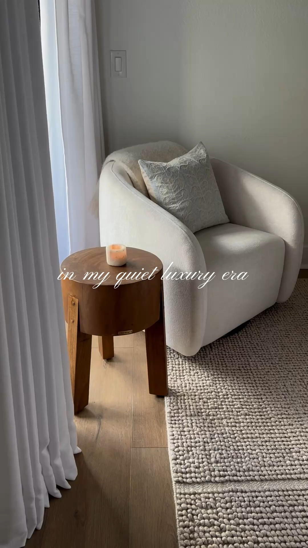 The cutest swivel chair that fits perfectly in smaller spaces🤍

#LTKHome