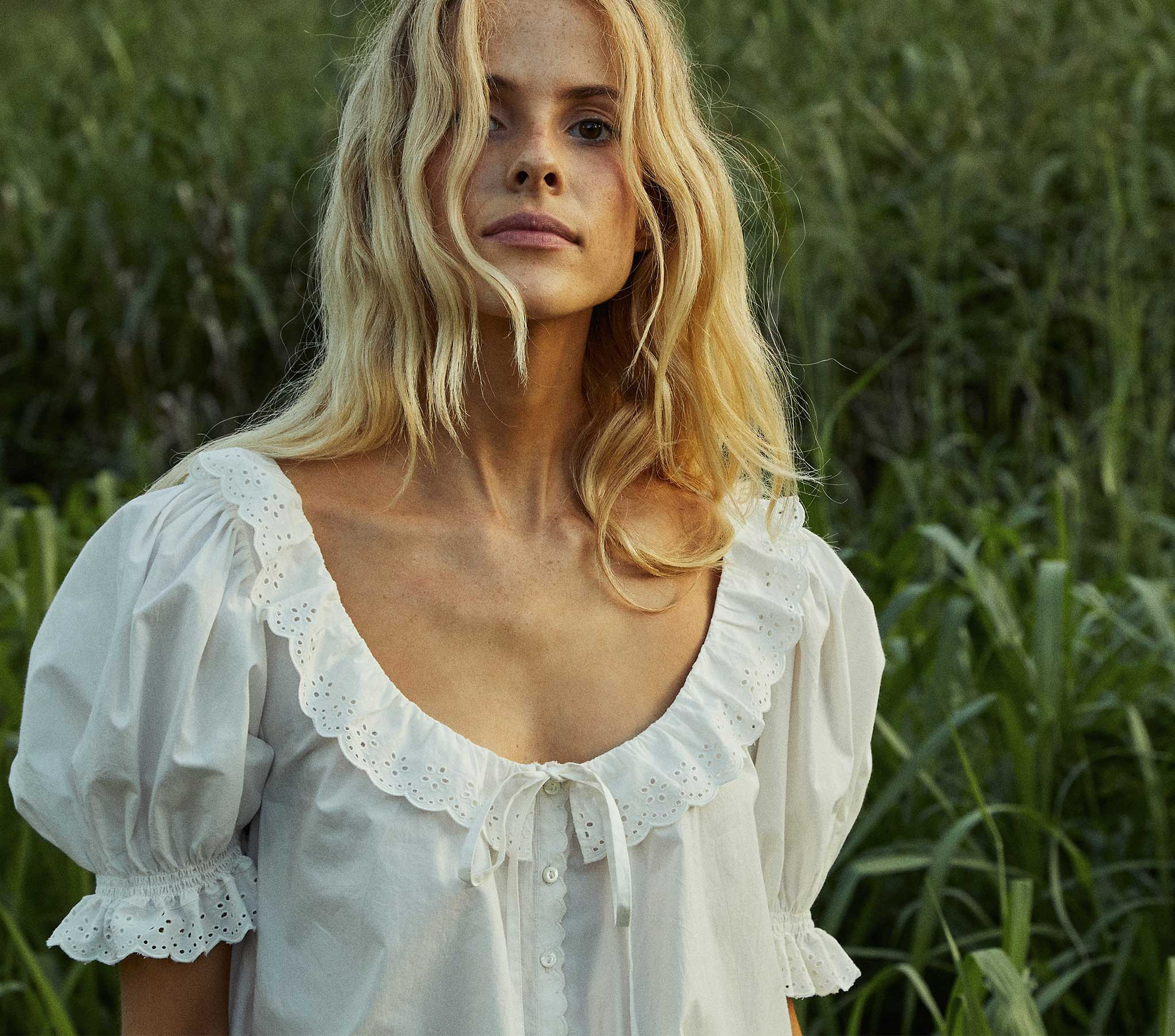 LAZULI TOP -- SONGBIRD TOILE | DOEN