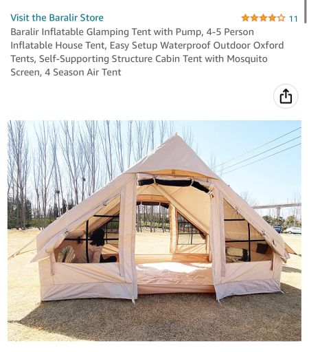 Glamping. Never tried it but I’m sure I’d be darling at it. *sips wine and clicks add to cart*

#mamaalwayssaidmakegoodchoices
