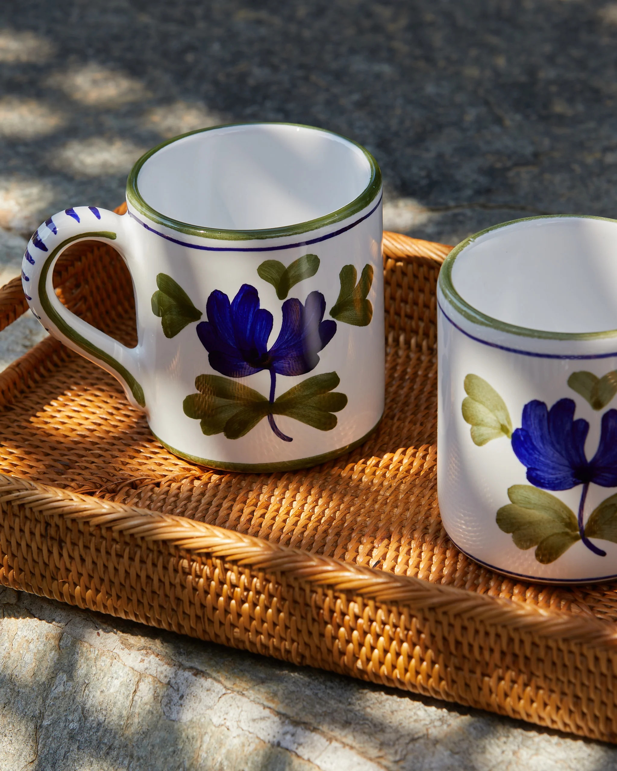 Blossom Mug Blue | Cabana Magazine