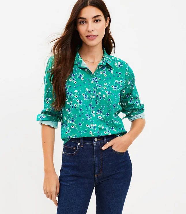 Bouquet Everyday Shirt | LOFT