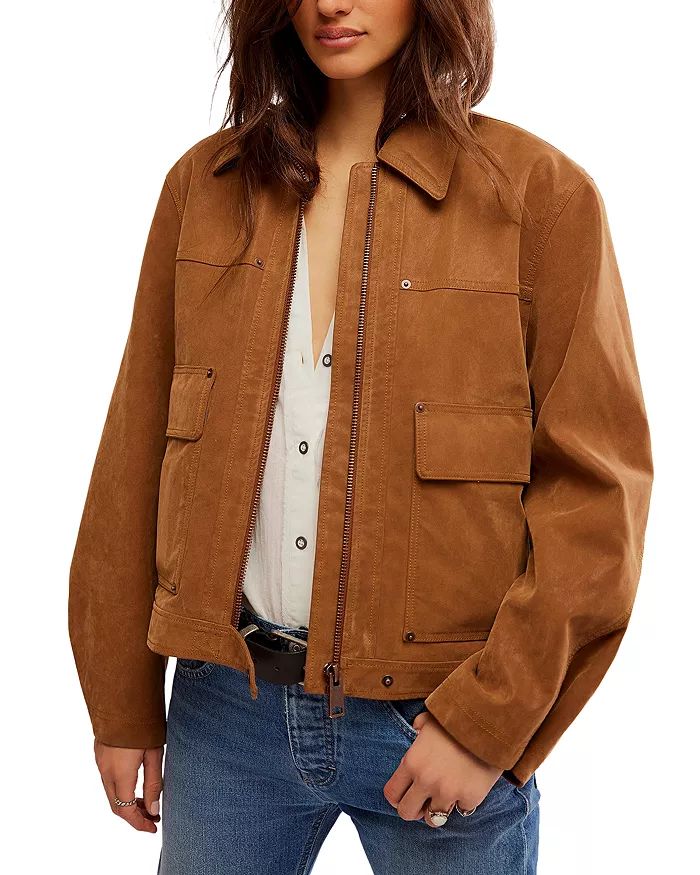 Free People Blair Faux Suede Jacket   Women - Bloomingdale's | Bloomingdale's (US)