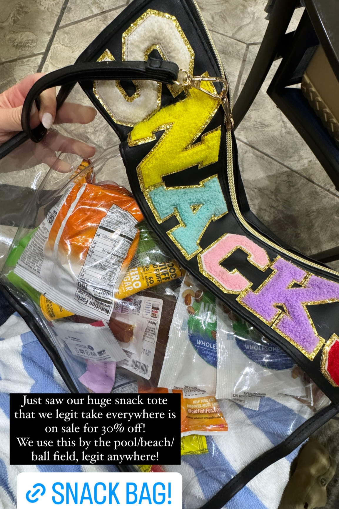 The best snack bag! Love this thing so much we legit use it for everything where we know the boys could possibly need a snack 

30% off 

#LTKfindsunder50 #LTKkids #LTKtravel