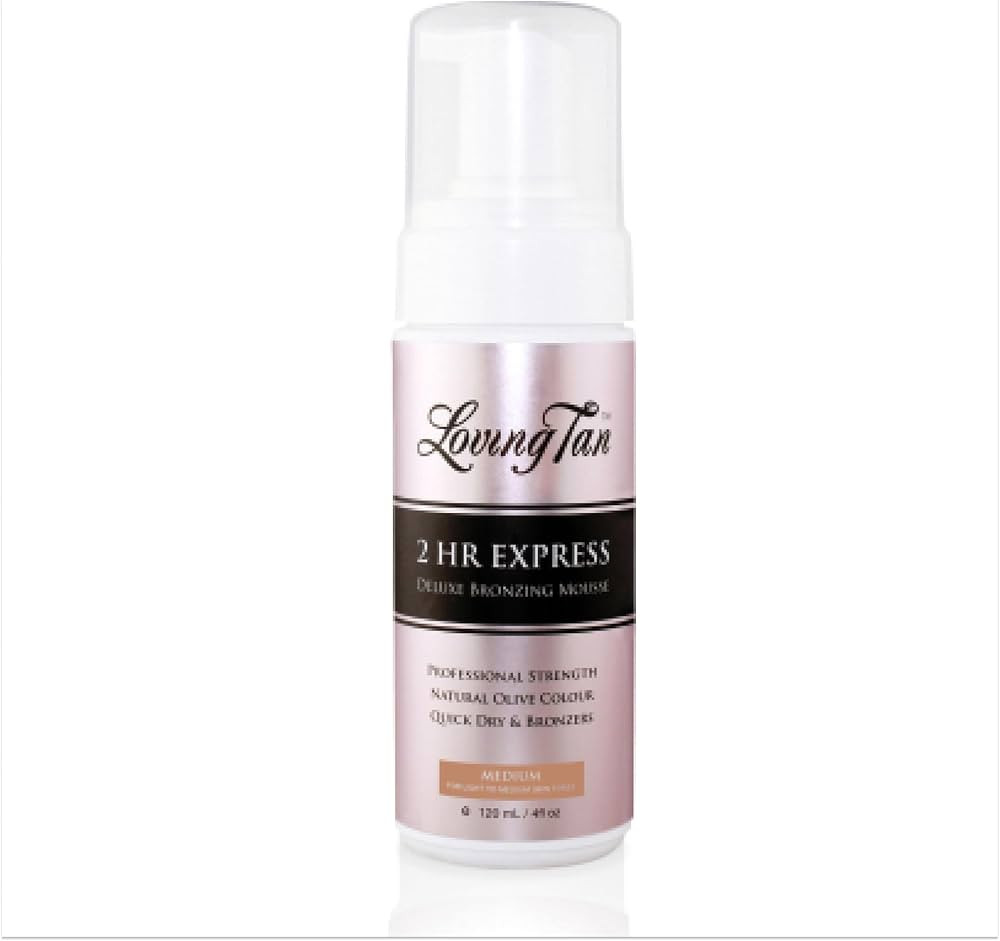 Loving Tan 2 Hour Express Deluxe Bronzing Mousse - Medium | Amazon (US)