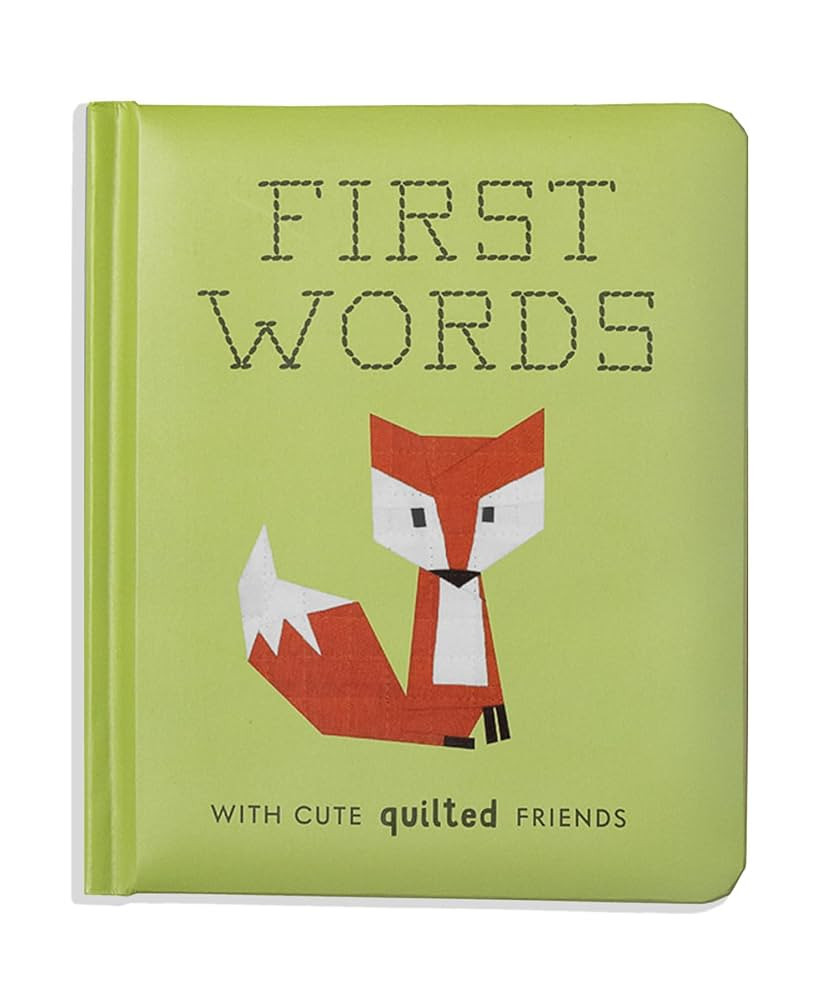 First Words with Cute Quilted Friends: A Padded Board Book for Infants and Toddlers featuring Fir... | Amazon (US)