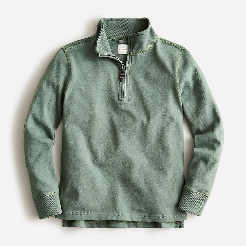 Kids' half-zip cotton popover shirt | J. Crew US
