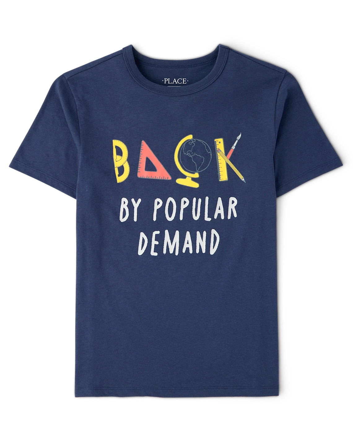 Boys School Popular Demand Graphic Tee - blue | The Children's Place