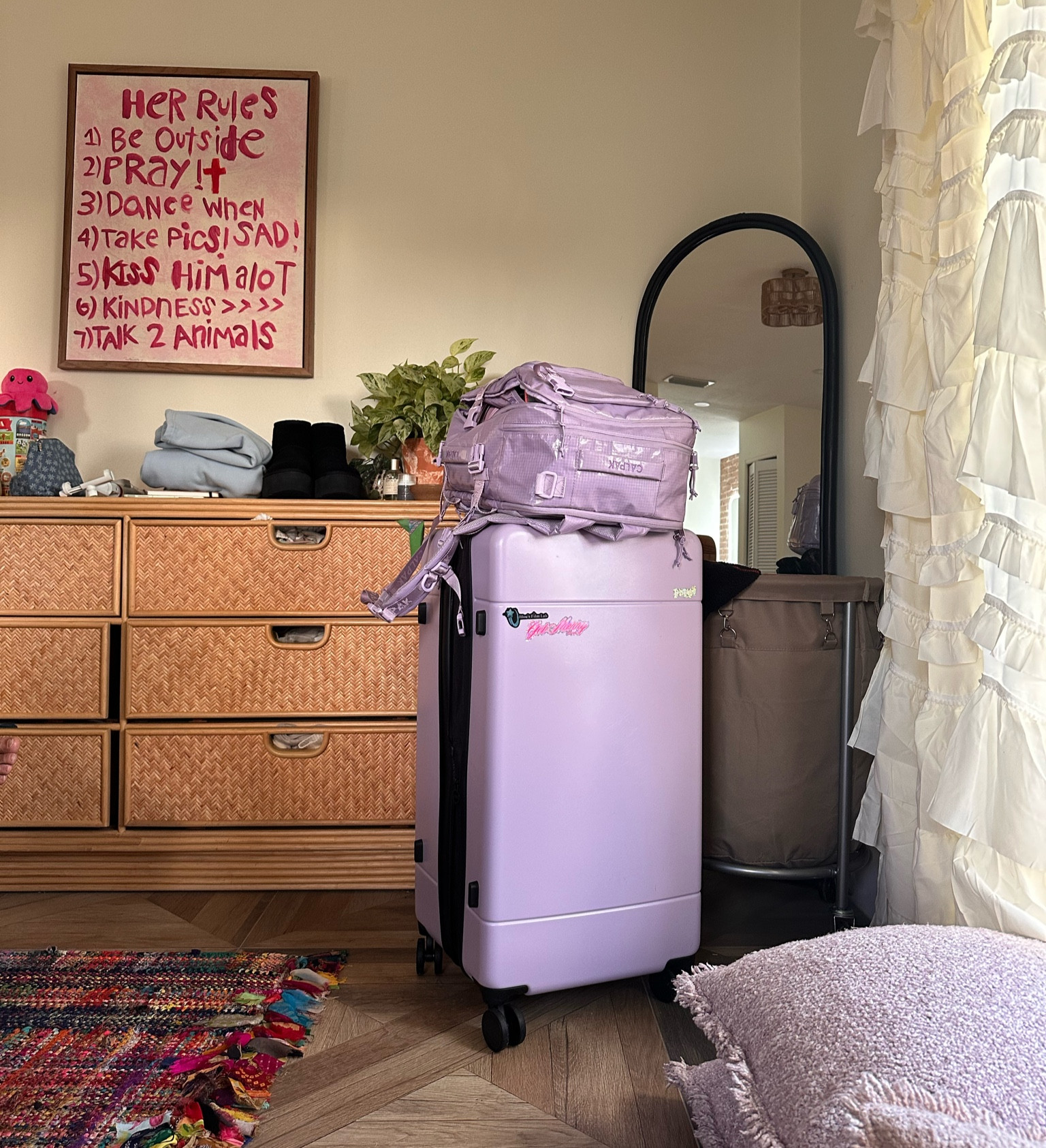 My new luggage, she is perfect💟