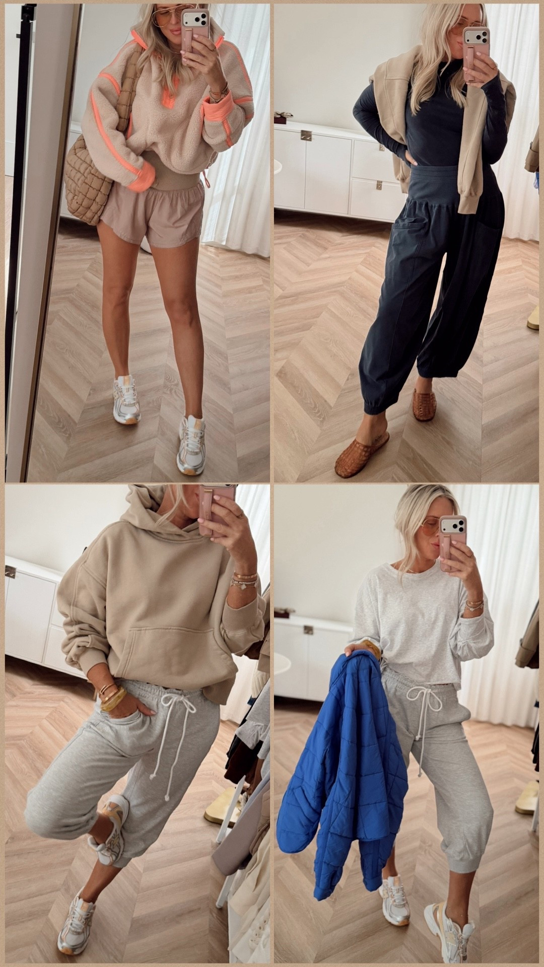 4 FP Movement styles I’m actually wearing on repeat 🙌 The shorts are fully lined (so good for beach days or everyday), the sneakers are perfect for travel and running errands, and the capri cropped sweats are beyond comfy and so cute 🤍

Easy, cozy outfits you’ll reach for nonstop — wearing my TTS in everything.

@fpmovement #fpmovementpartner 

#LTKootd #LTKSeasonal #LTKActive