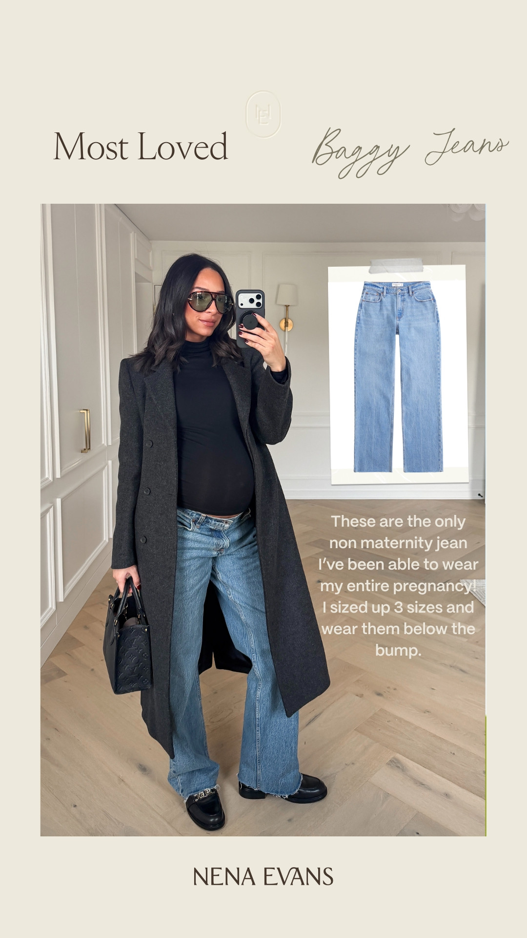 Your most loved last week! Wearing size S turtleneck, size 29 jeans and size M wool coat 

Winter outfit 
Winter style 
Winter fashion
Pregnancy outfit 
Bump friendly outfit 

#LTKSeasonal #LTKBump