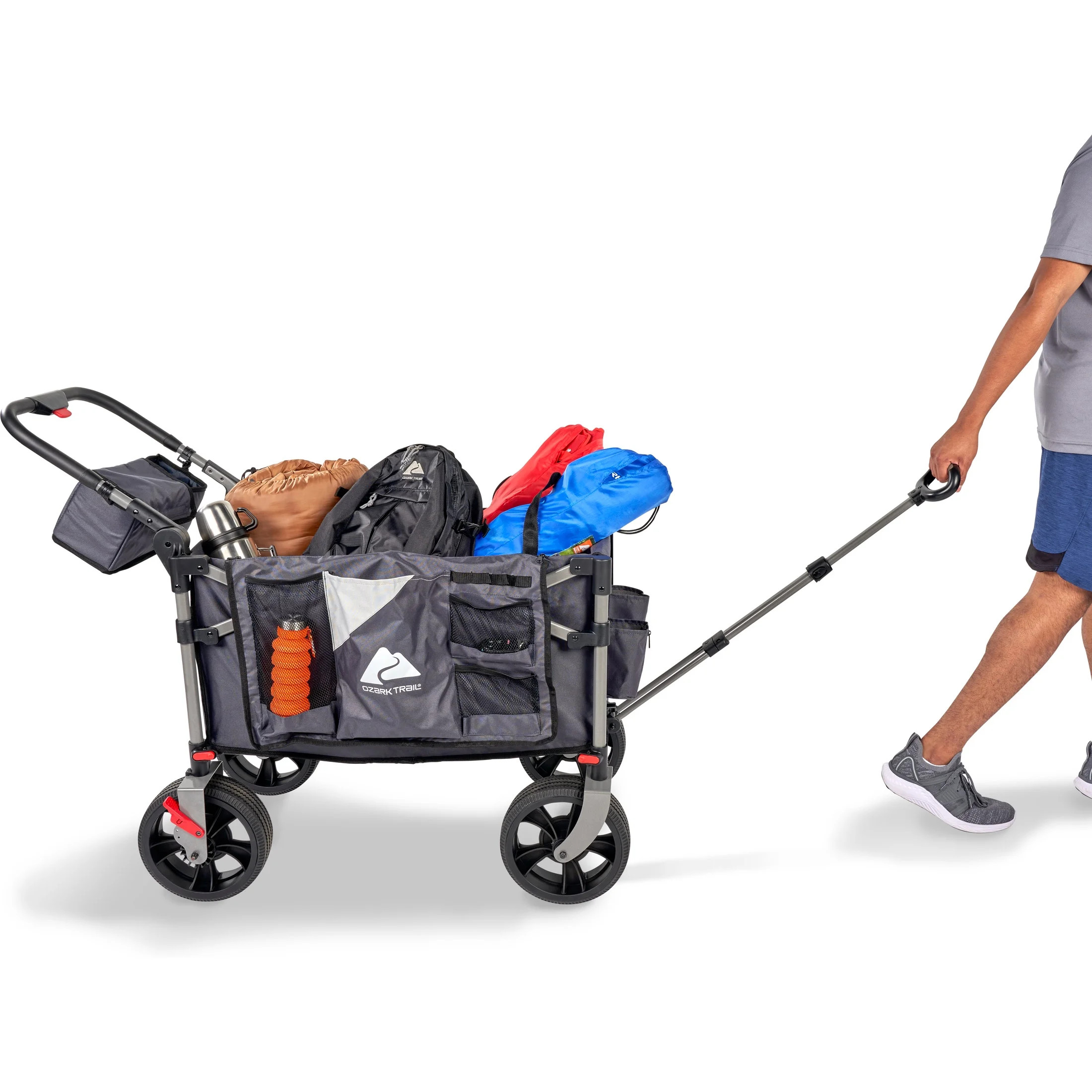 Ozark Trail All Terrain Foldable Push Pull Wagon, 48" Height | Walmart (US)