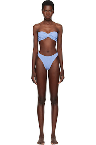 Hunza G - Blue Tina Bikini | SSENSE