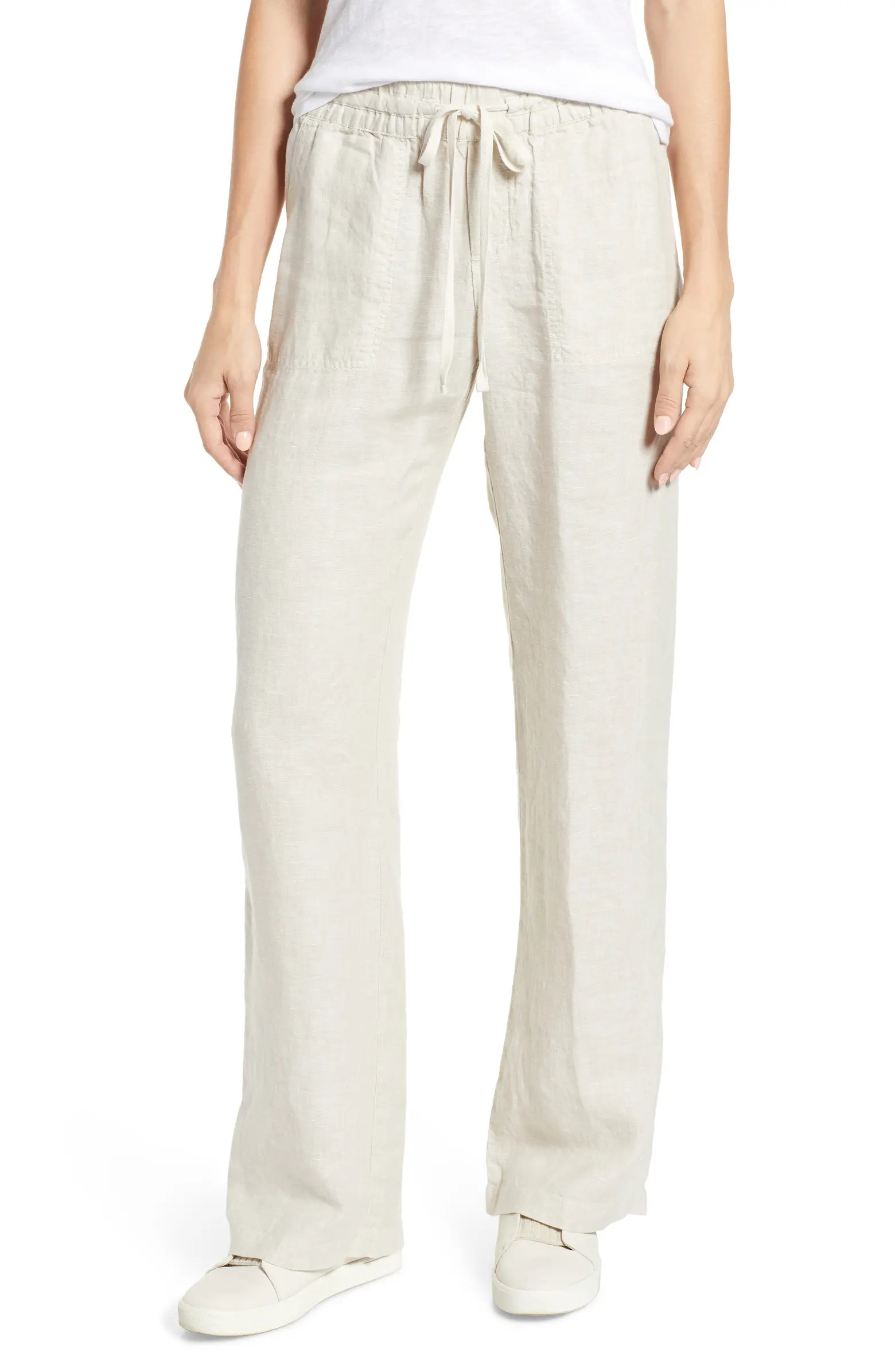 Caslon® Linen Blend Pants | Nordstrom | Nordstrom