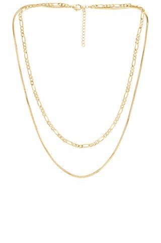 Luv AJ Cecilia Chain Necklace in Gold from Revolve.com | Revolve Clothing (Global)