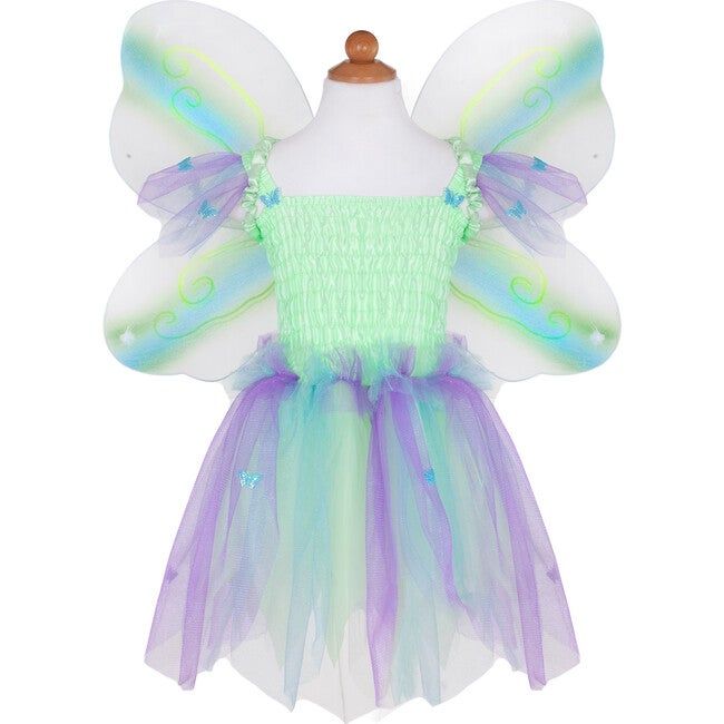 Butterfly Dress, Wings & Wand, Green | Maisonette