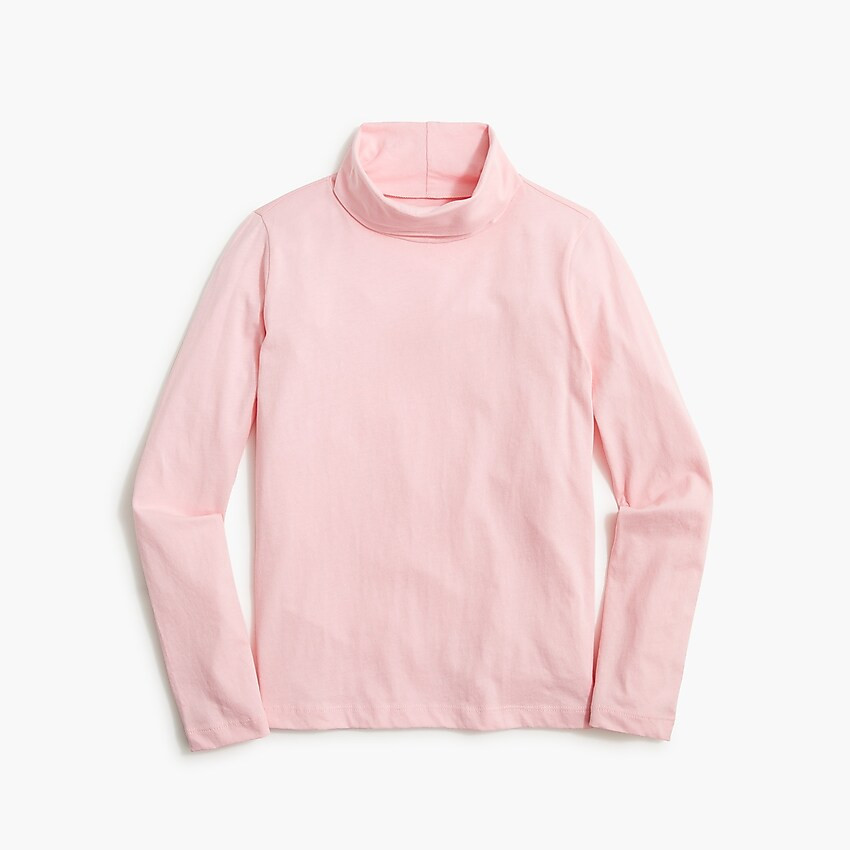 Girls' cotton turtleneck | J.Crew Factory