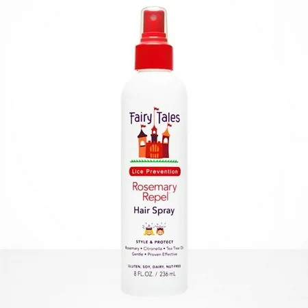 Fairy Tales Rosemary Repel Lice Prevention Kids Hair Spray 8 fl oz. | Walmart (US)