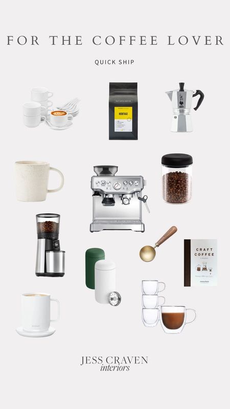 Coffee lover essentials, coffee essentials, coffee beans, espresso machine, coffee mug, espresso pot

#LTKGiftGuide #LTKhome #LTKstyletip