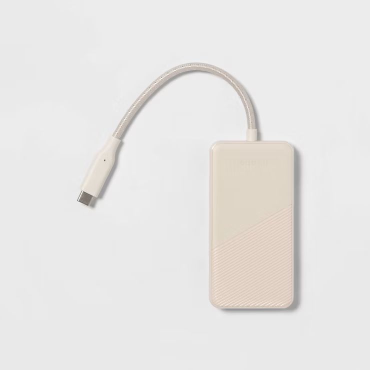 heyday™ USB-C Hub Adapter - Stone White | Target