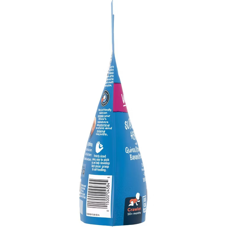 Gerber WonderFoods Hearts Quinoa Banana Strawberry Broccoli - 1.48oz | Target