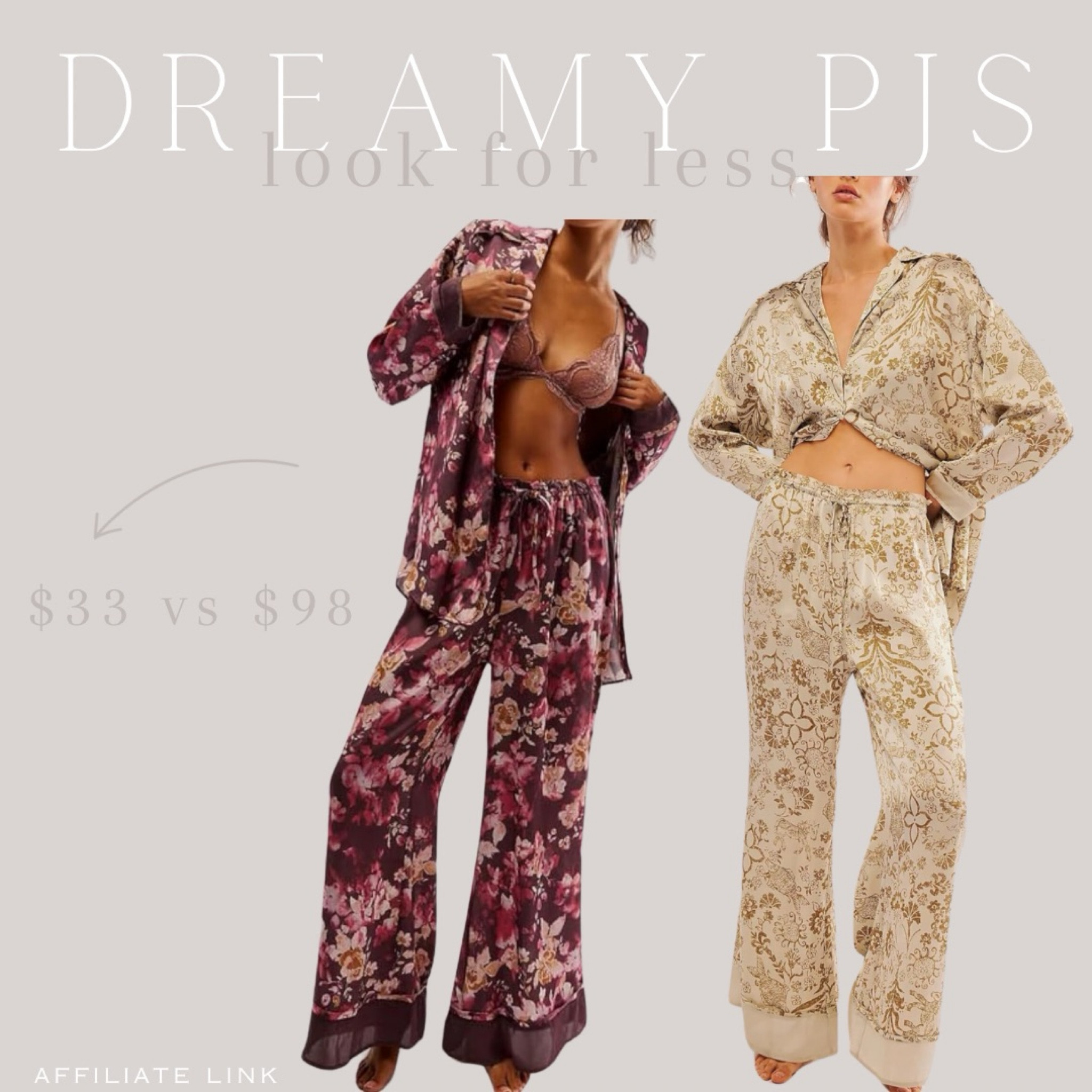 How dreamy are these pajamas! They look just like the Free People ones! But only $33! 


Pjs, silk pajamas, cozy outfit, loungewear 

#LTKSeasonal