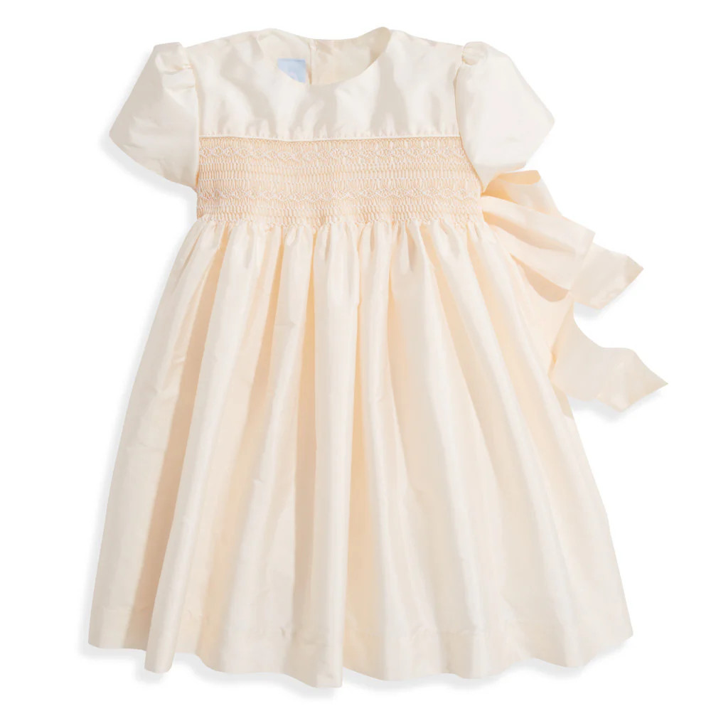 Opal Taffeta Smocked Dress | bella bliss 