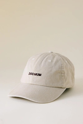 Dog Mum Embroidered Baseball Cap | Anthropologie (UK)