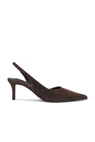 Tony Bianco Darcy Pump in Espresso Suede from Revolve.com | Revolve Clothing (Global)