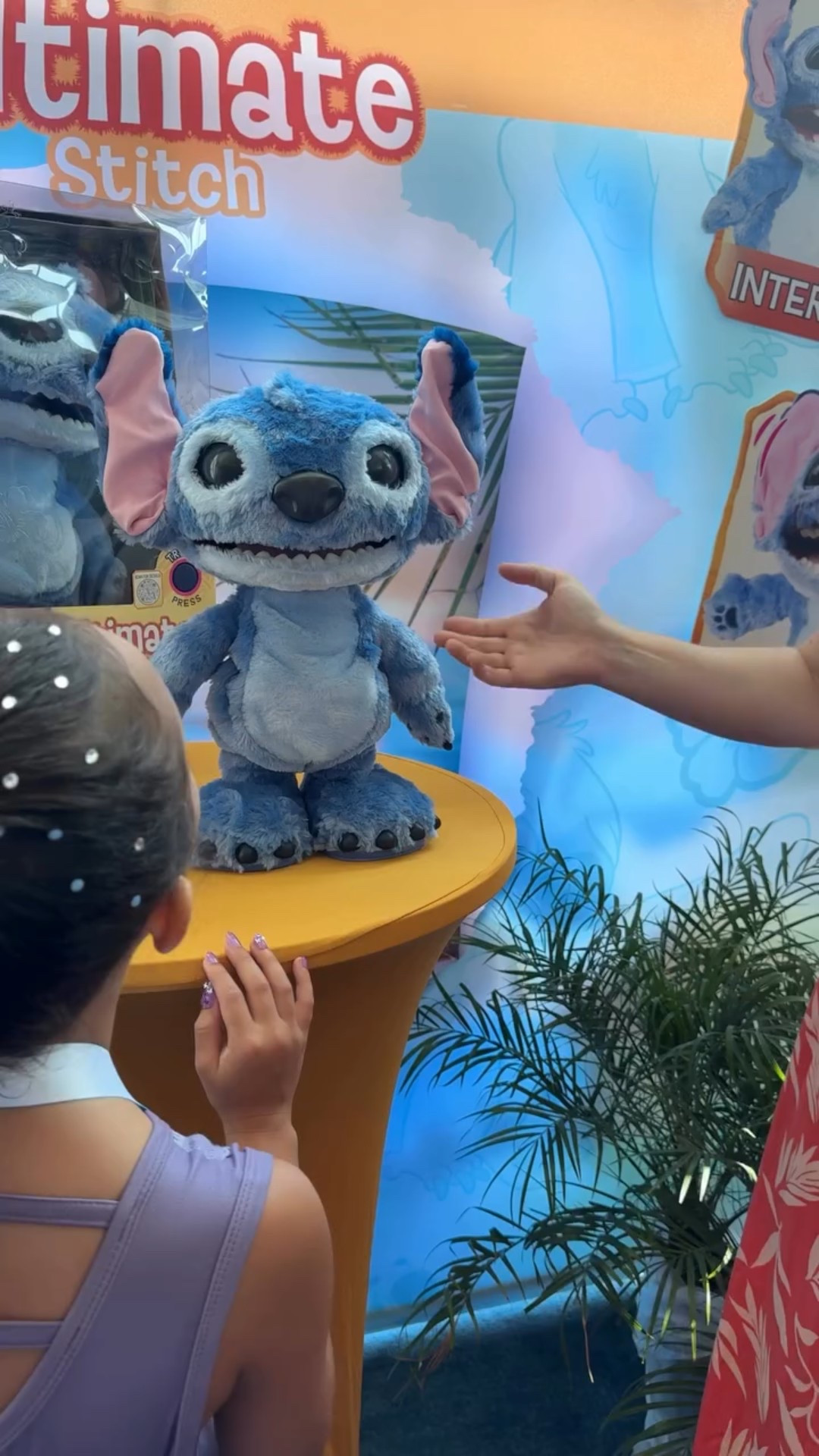 Stitch brought all the personality to #sweetsuite25—from giggles and kisses to silly surprises. Sofia had so much fun exploring everything this interactive plush can do. With over 100 sound and motion combos, Stitch sneezes, sings, talks in Tantalog, and reacts to touch in the most unexpected ways.

Inspired by the new live-action Lilo & Stitch, this 17-inch plush feels like a real character come to life. Sweet, playful, and full of charm—he’s already a favorite around here.

Would your little one love this version of Stitch as much as Sofia does?

Available at Amazon, Target, and Walmart | Ages 3+ | MSRP $69.99

#UltimateStitch #StitchPlush #DisneyToys #LiloAndStitch #OhanaVibes #InteractiveToys #FamilyFun #KidTested #DisneyKids #JustPlayAllDay

#LTKKids #LTKFamily #LTKFindsUnder50