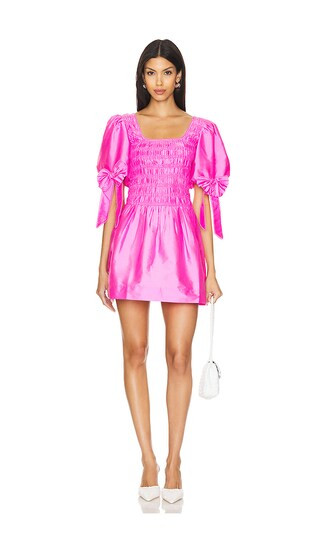 Lauren Mini Dress in Pink | Revolve Clothing (Global)