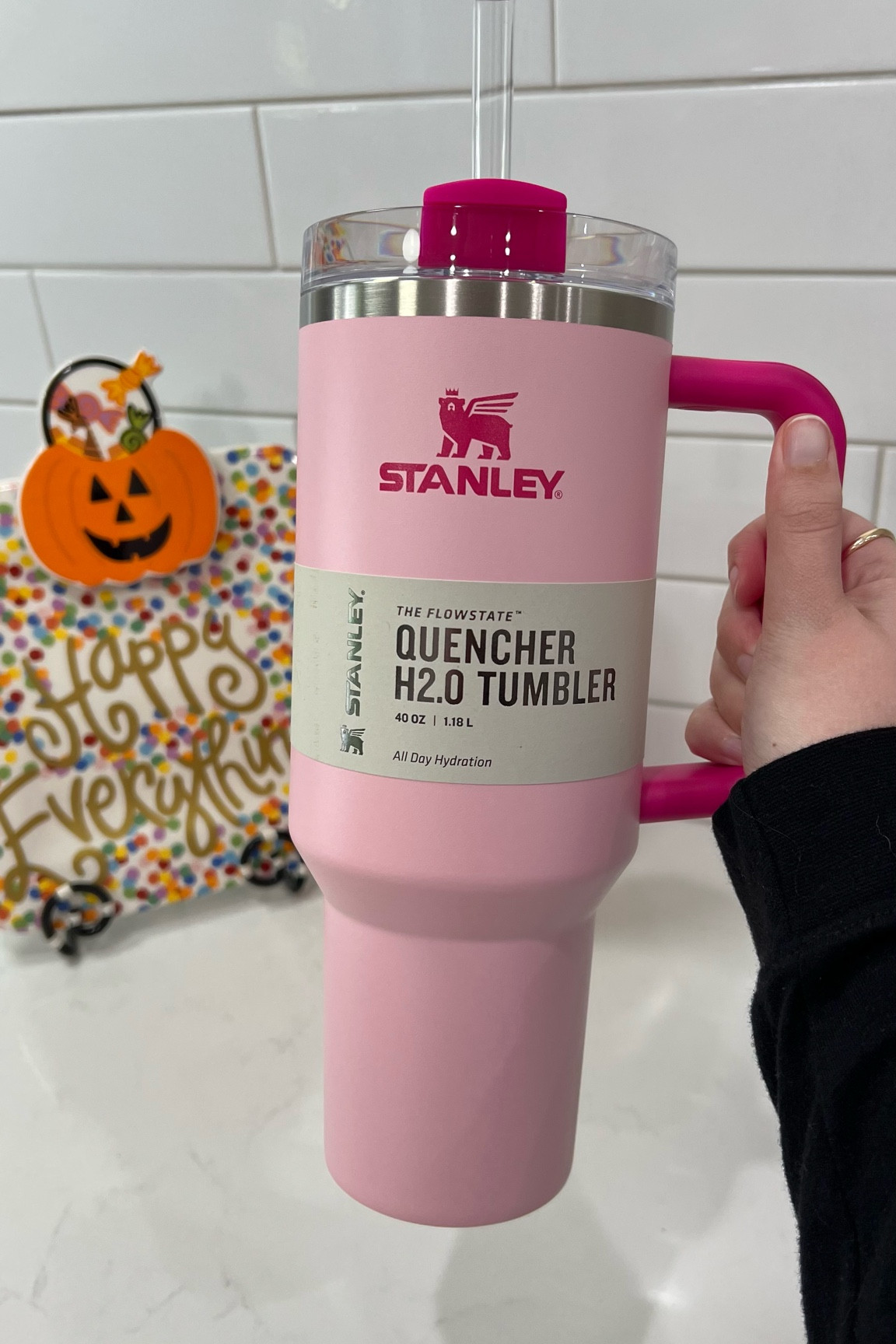 finally got a stanley cup because i can’t resist a hot pink and light pink combo! 

#LTKfindsunder50 #LTKGiftGuide