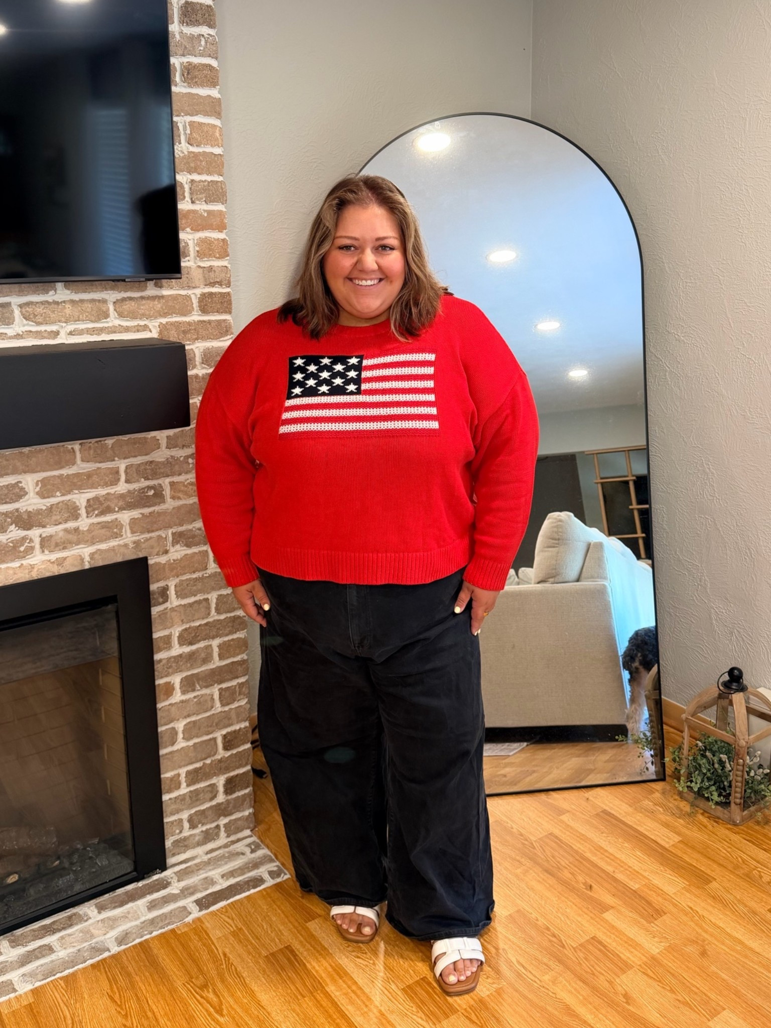the perfect American sweater❤️ 

Size 3X

#LTKPlusSize #LTKWorkwear #LTKootd