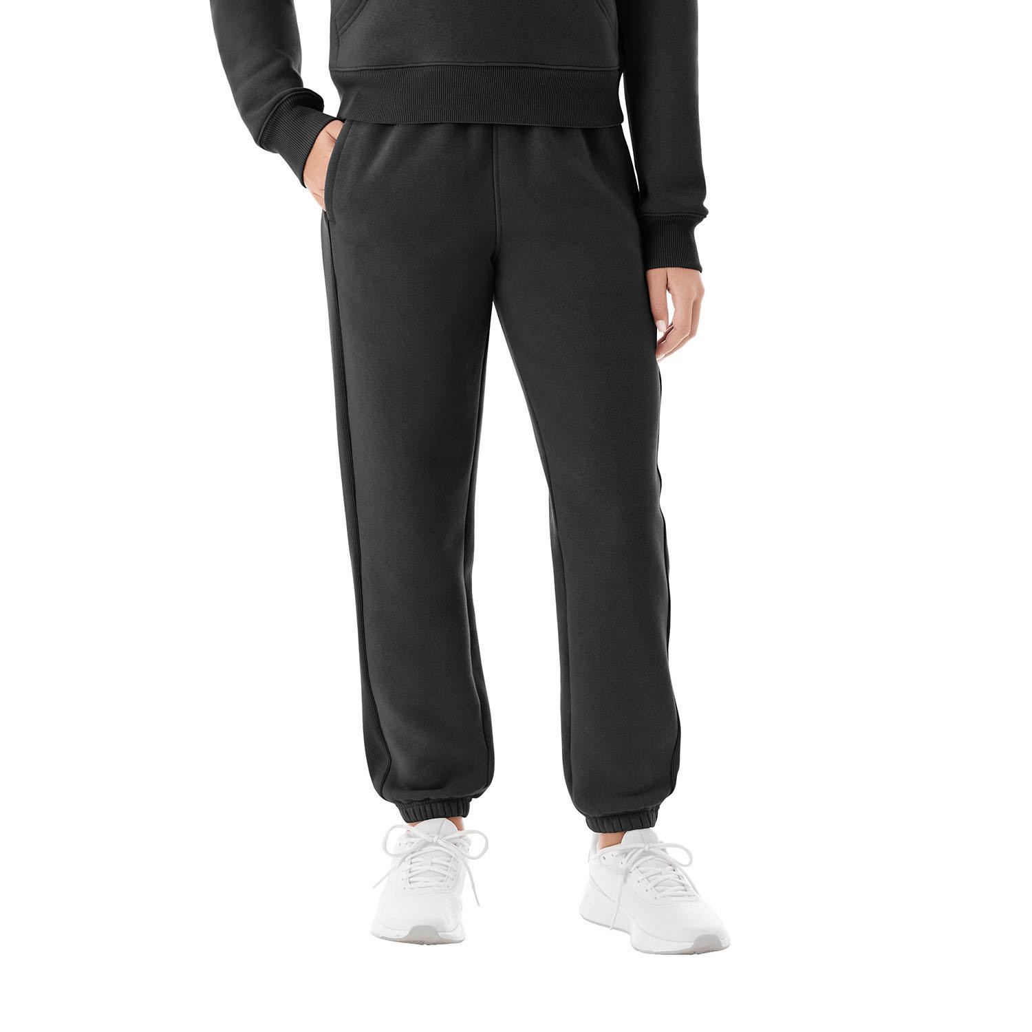 MEMBER'S MARK WOMEN'S FLEECE JOGGER - BLACK XS:- XS, Black | Sam's Club
