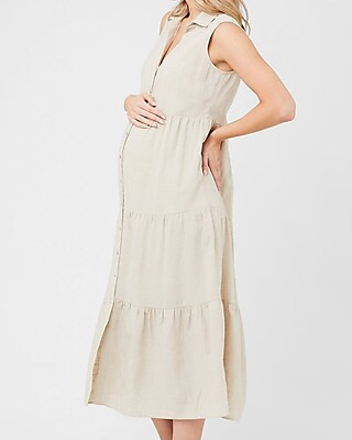 Ripe Maternity Tracy Tiered Dress | Express