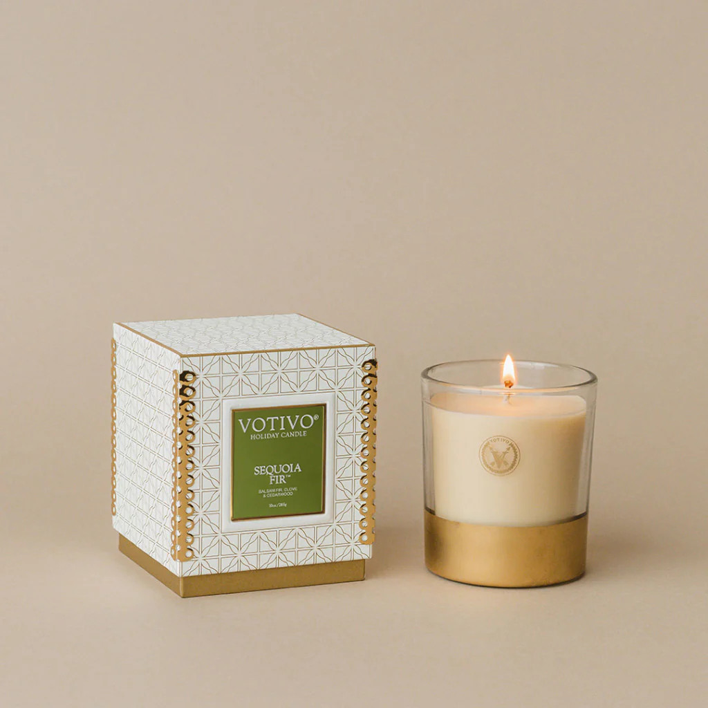 Holiday 10oz Candle-Sequoia Fir | Votivo
