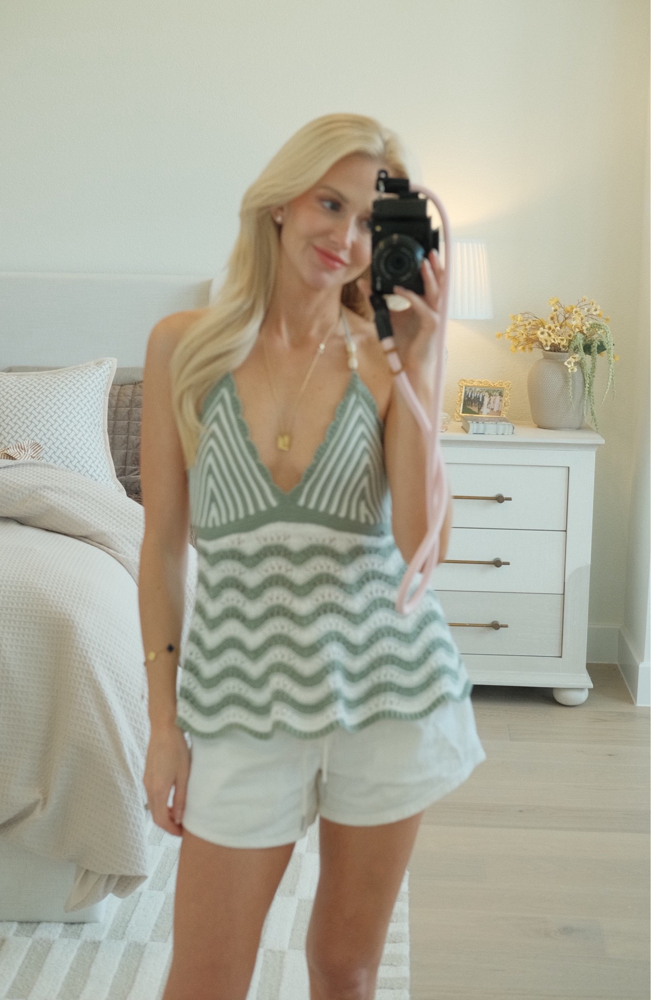 Now own this top in 2 colors I love it so much + these white denim shorts are actually a linen blend denim so they are sooo comfortable!

#LTKxAbercrombie #LTKootd #LTKmomlife