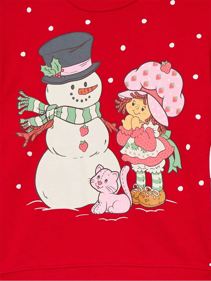 Strawberry Shortcake Toddler Girls Graphic Crewneck Sweatshirt and Flare Leggings Set, 2 Piece, S... | Walmart (US)