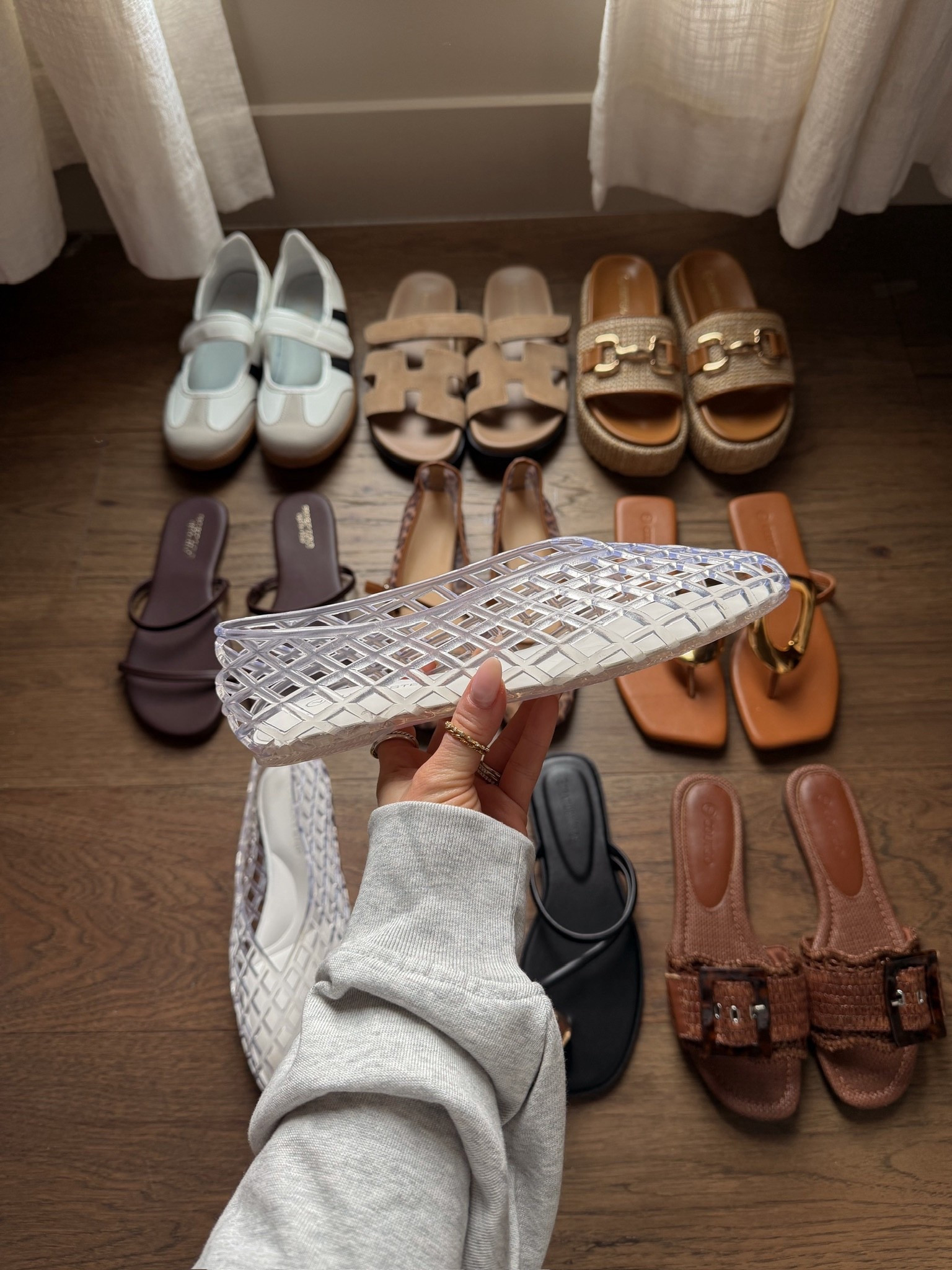 Jelly shoes that match everything! 

#LTKootd #LTKdayinmylife #LTKSeasonal