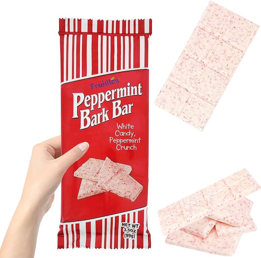 Peppermint Bark Bar, 3.5oz, Holiday Favorite Kosher Certified Dairy, Individually Wrapped Bars (S... | Amazon (US)