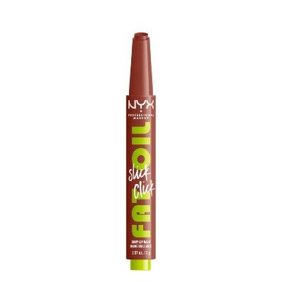 NYX Professional Makeup Fat Oil Slick Click Tinted Lip Balm - 0.07oz | Target