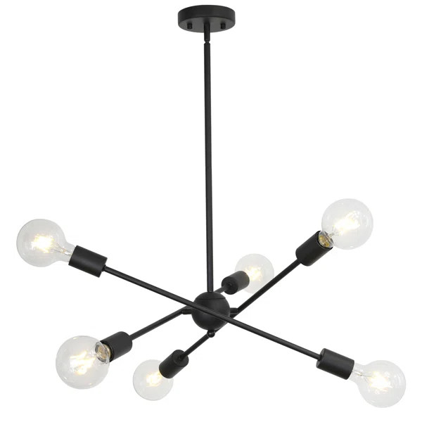 Hairston 6 - Light Sputnik Sphere Chandelier | Wayfair North America