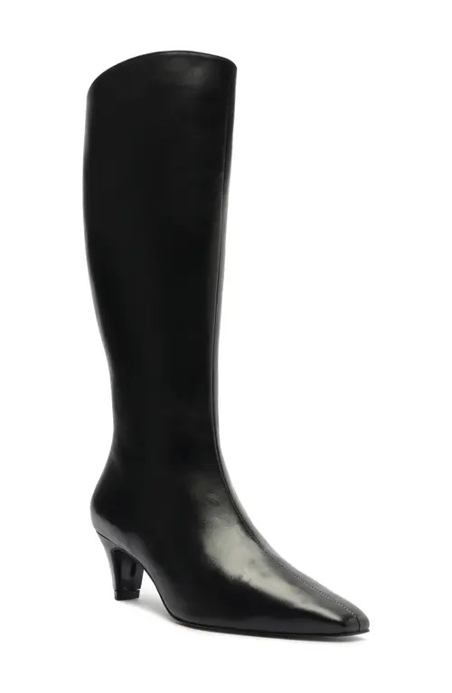 Schutz Dellia Up Knee High Boot in Black at Nordstrom, Size 9.5 | Nordstrom