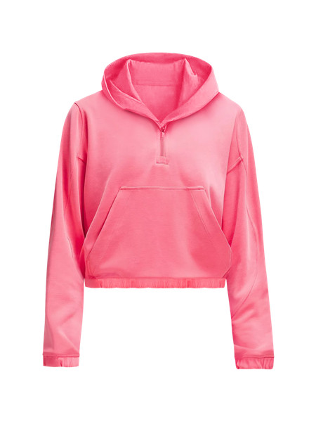 Brushed Softstreme Half Zip | Women's Hoodies & Sweatshirts | lululemon | Lululemon (US)
