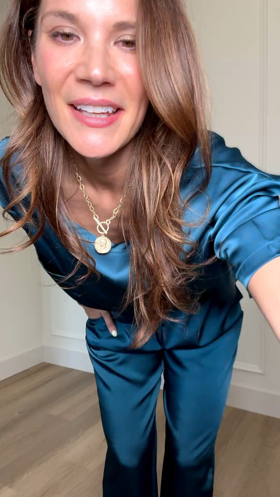 Tall girls… these pajamas are SO good, you need them. They are silky soft, feel so luxe, and the length actually works which makes them even better. Perfect for lounging or travel days.
Set - size large, runs TTS

Tall girl outfits, Tall pajamas, Amazon lounge set, Silky pajama set, Amazon tall girl clothing, Long length pants, 6 foot style, Comfortable loungewear, Travel outfit ideas, Cozy sets, Soft sleepwear, Stang and Co


#LTKmorningroutine #LTKTall #LTKselfcare