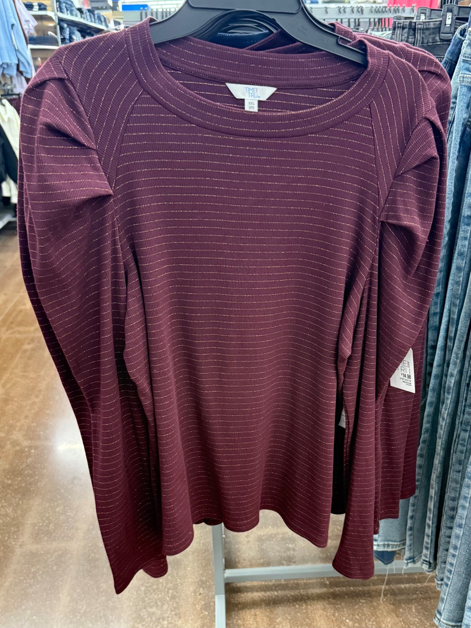 Purple maroon red wine Pintuck Ruffle Blouse with Long Sleeves (XS–XXXL)

This pintuck ruffle blouse is perfect for work outfits and dressy casual looks. Easy to pair with jeans or trousers for polished style.

#LTKFindsUnder50 #LTKMidsize #LTKPlusSize