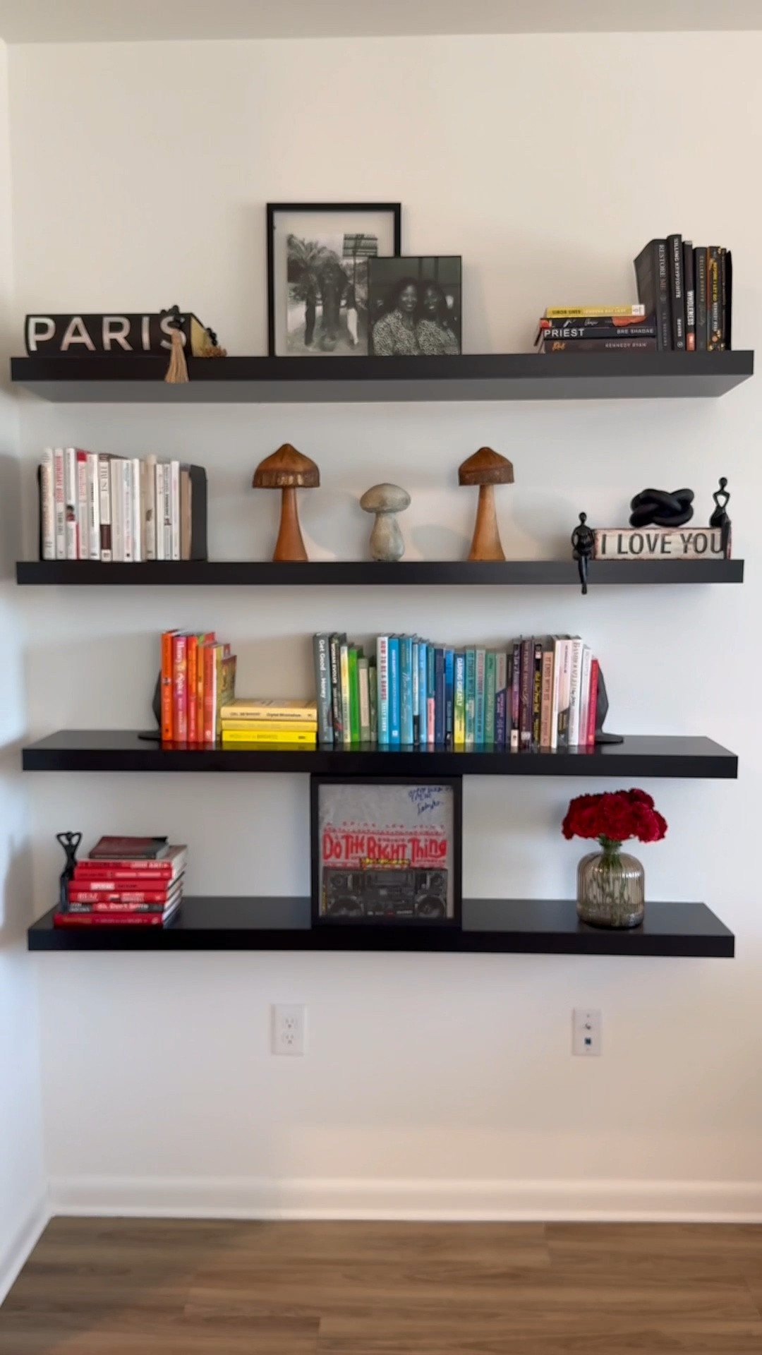 My little library 📚🥺
 
Collecting books has become a lost art, but I’ve always wanted a library in my home. To see all the books I’ve read in one place is so special to me. My little home is coming together so beautifully. 

#LTKWatchNow #LTKHome