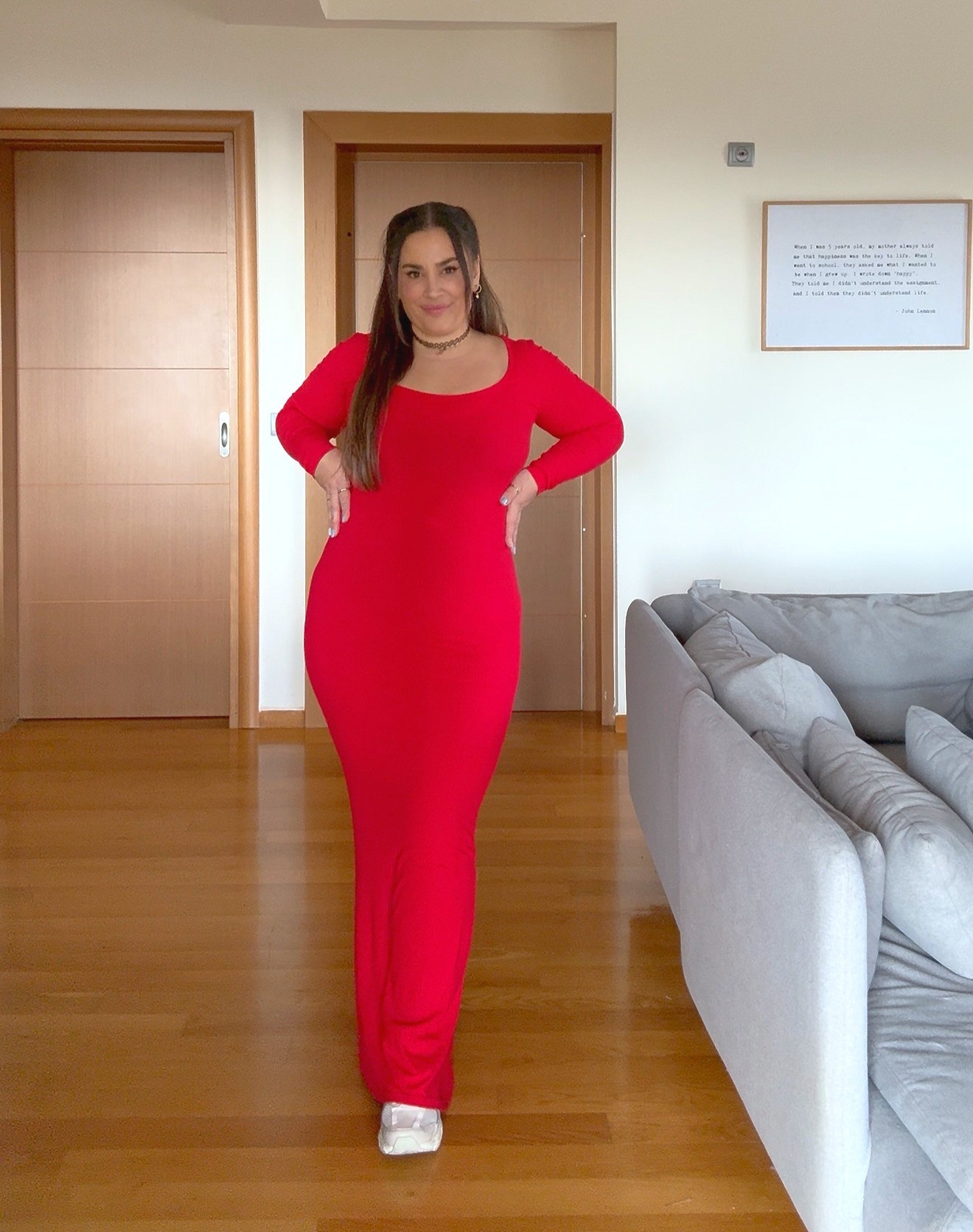 Das perfekte Kleid um deine Kurven auf der nächsten Datenight zu präsentieren!🤍🥰 you are a Queen, girl! Ich trage Größe L.

#LTKmidsize #LTKkleider #LTKcurves